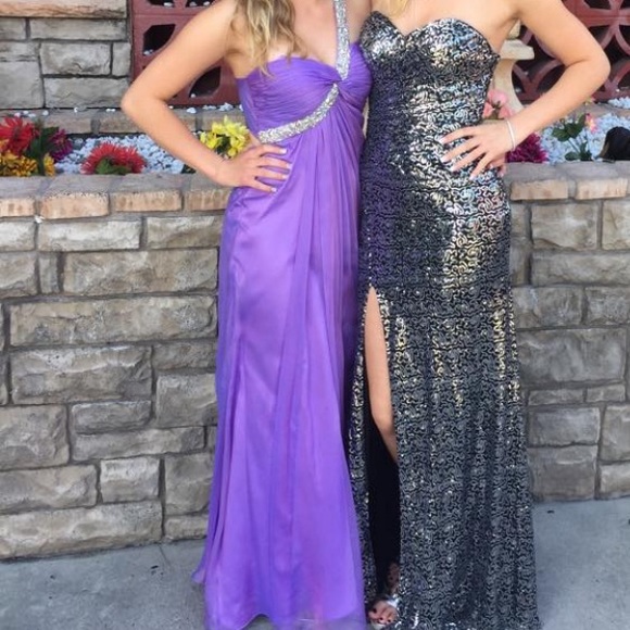 Lilac La Femme Prom Dress *Worn Once* - Picture 1 of 7